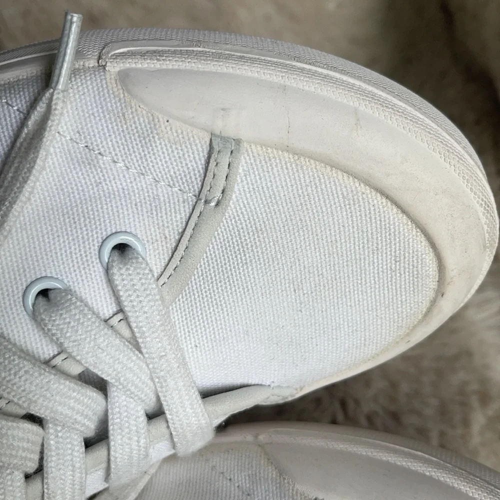Rag & Bone Standard Issue Lace Up White/Red Shoe Size 10